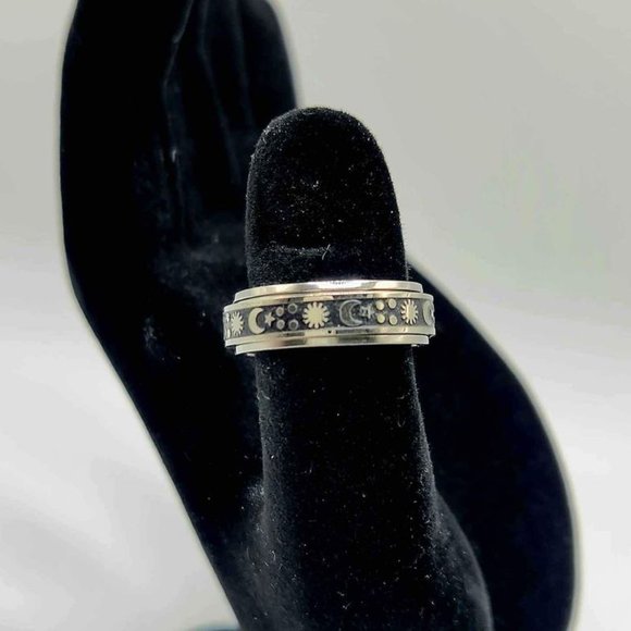 Celestial Fidget/Spin Ring - Picture 2 of 2